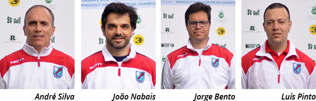 Seleção Masculina - Campeonato Europeu de Minigolfe 2016